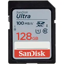 SanDisk 128GB Ultra Memory Card