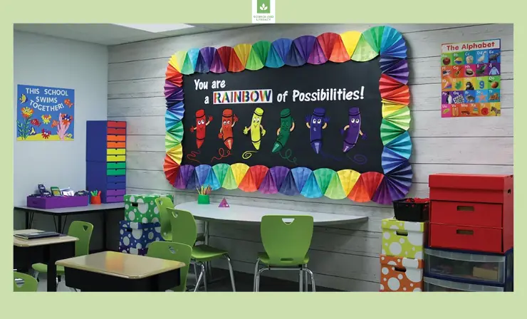 Suggest that your students help you decorate your classroom Suggest that your students help you decorate your classroom