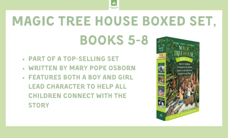 Magic Tree House Boxed Set, Books 5-8