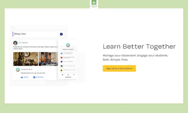 Edmodo makes it easy for teachers to communicate with their students