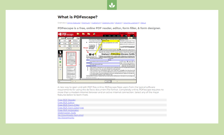 PDFEscape is a great option if you're looking to create digital worksheets for your students