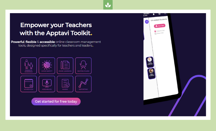Apptavi is a great timetable software that focuses on minimizing repetitive work for teachers