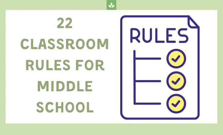 Classroom Rules for Middle School