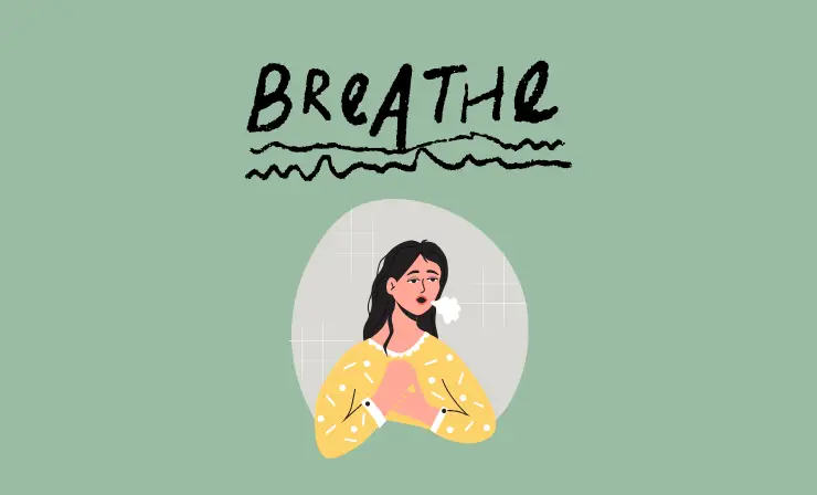 Using breathing exercises is a great way to get your class relaxed