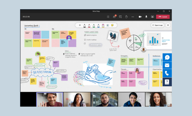 Microsoft Whiteboard for Education is a powerful collaboration tool
