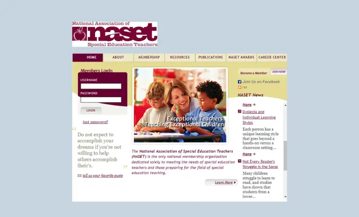 NASET has been the go-to provider for professional development in special education