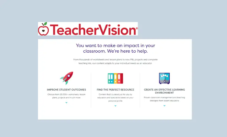 Teacher Vision provides the cutting edge resources teachers need to support their students.