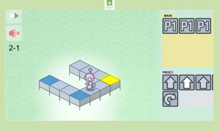Lightbot programming puzzles Lightbot programming puzzles