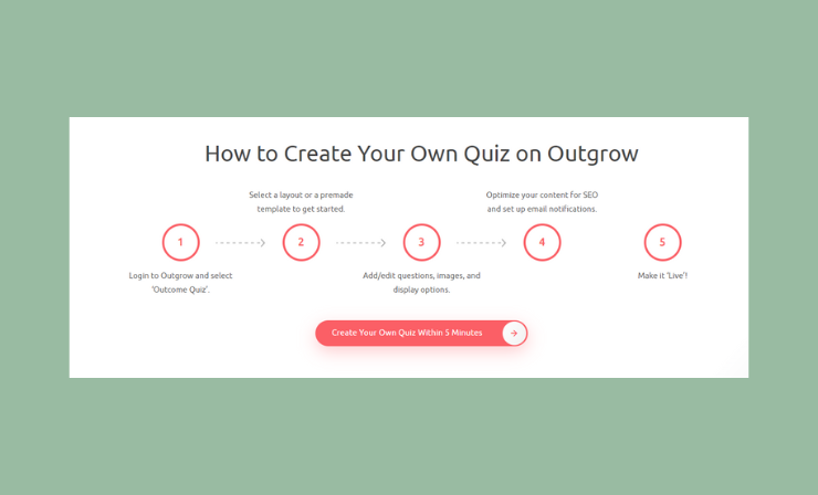 Outgrow offers educators a great way to make fun quizzes