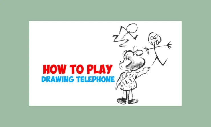 Drawing Telephone game