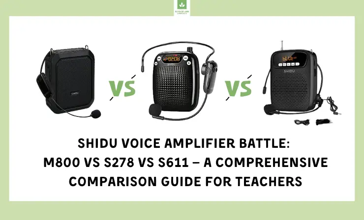 Voice Amplifier for Teachers,SHIDU PA System Speaker 18W Portable