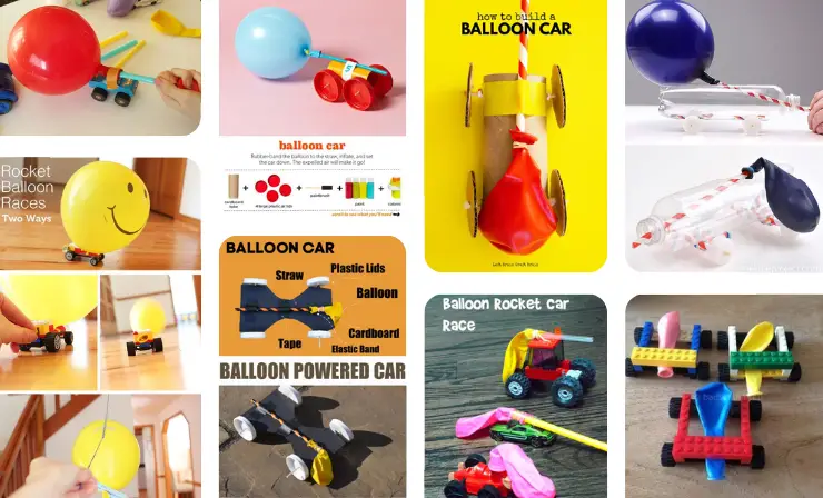 Balloon-Powered Car