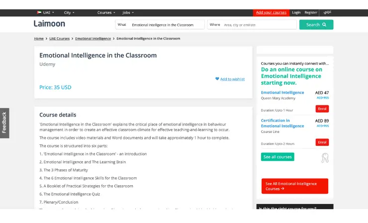 Emotional Intelligence in Classroom Management Emotional Intelligence in Classroom Management