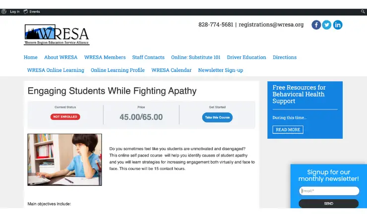 Managing Student Apathy Managing Student Apathy