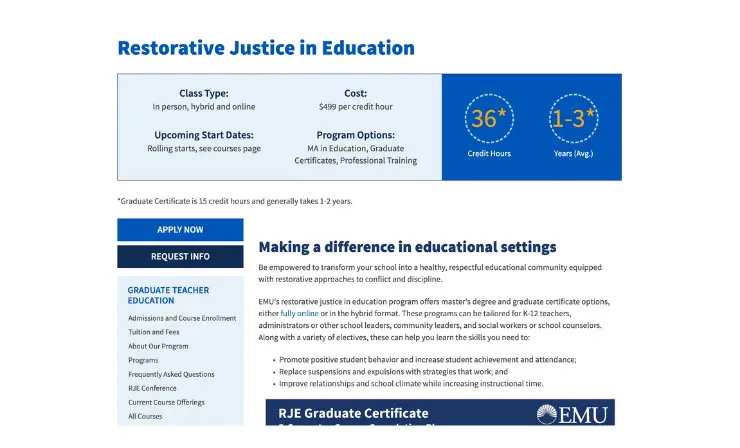 Restorative Justice in Education Restorative Justice in Education