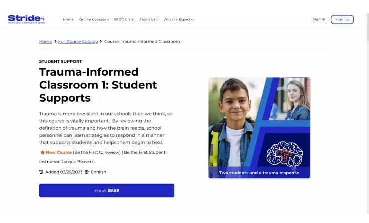 Trauma-Informed Classroom Management Trauma-Informed Classroom Management