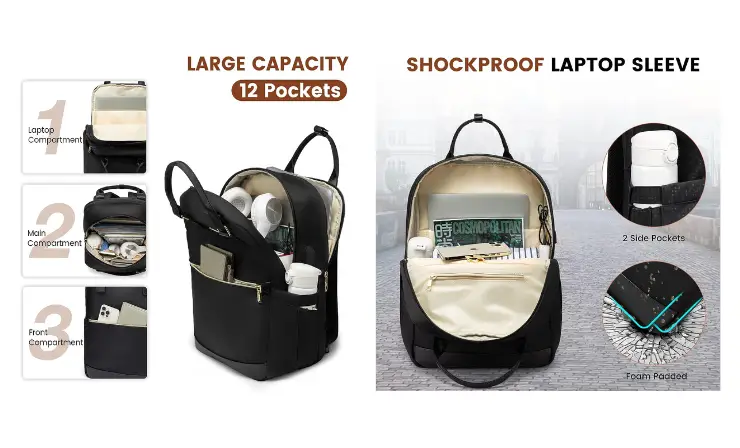 Lovevook External USB Backpack