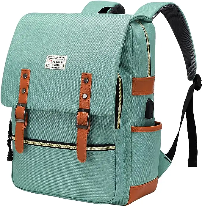 Modoker Vintage Laptop Backpack