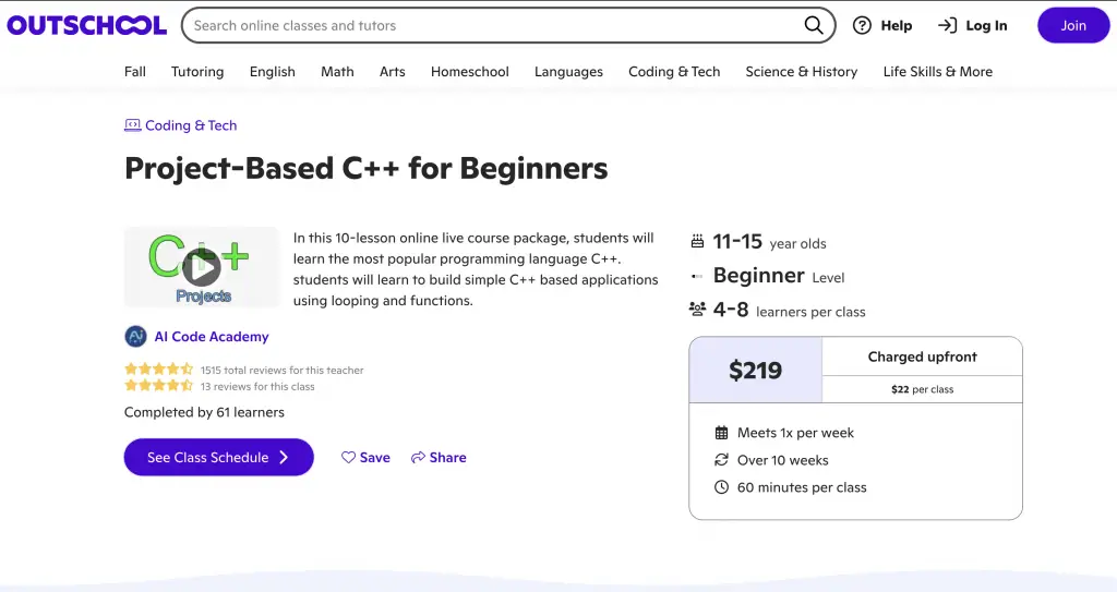 Project-Based C++ for Beginners