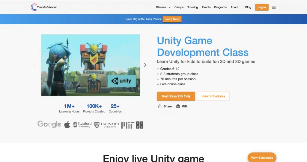 Unity Game Development Class