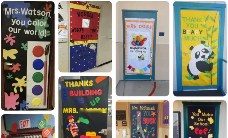 ‍Beautify Teachers' Doorways