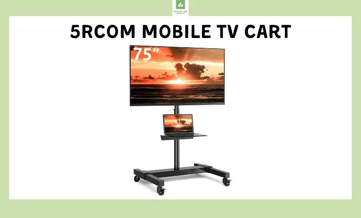 5Rcom Mobile TV Cart