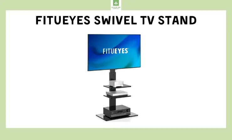 Fitueyes Swivel TV Stand