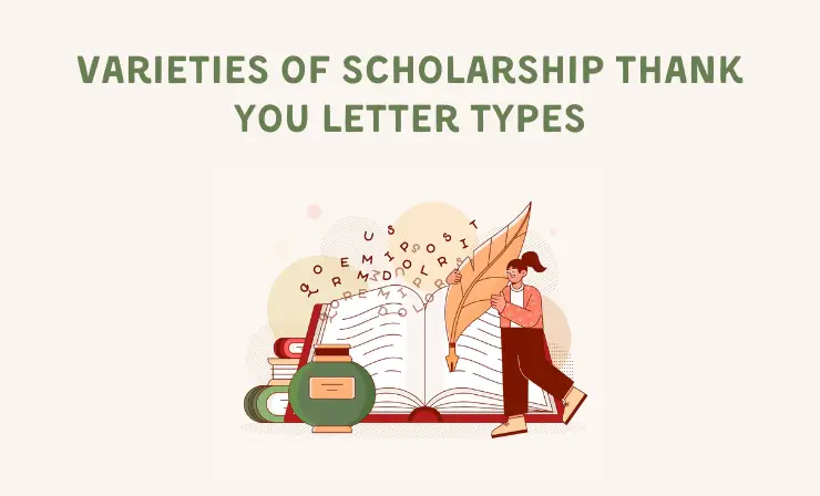 Varieties of Scholarship Thank You Letter Types