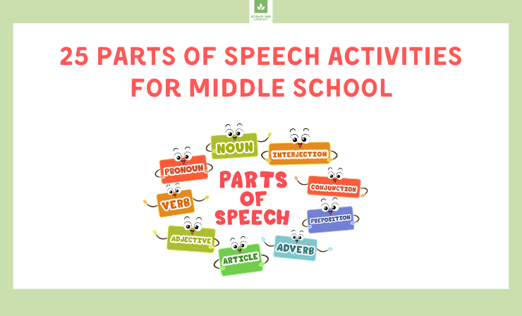 25 Parts of Speech Activities for Middle School
