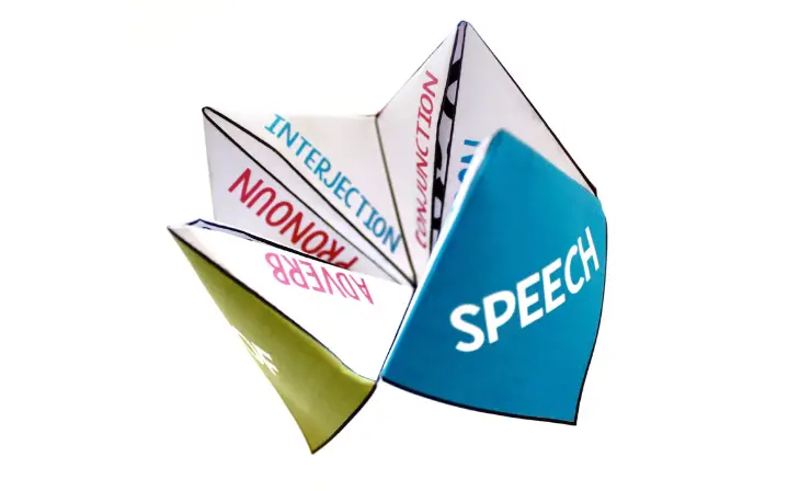 Parts Of Speech Paper Fortune Teller