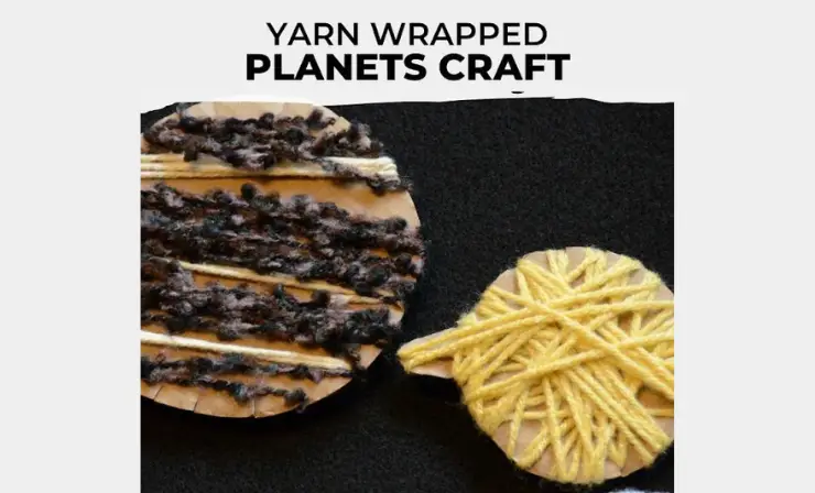 Yarn Wrapped Planets