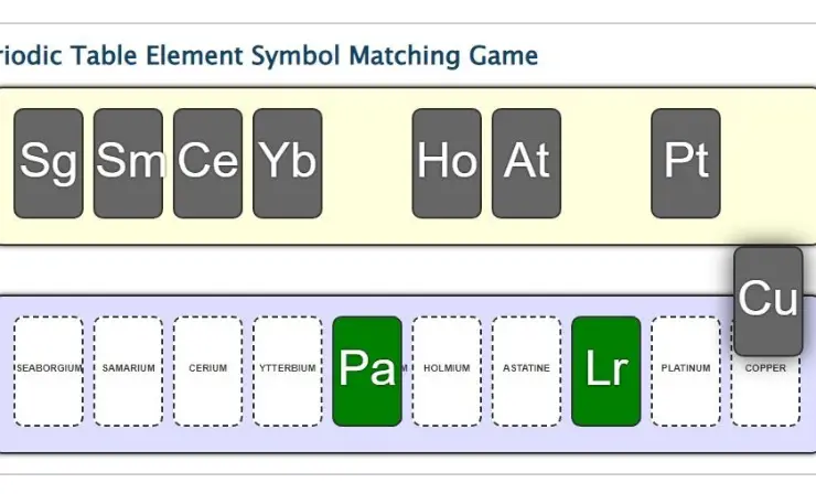 Symbol Matching Game